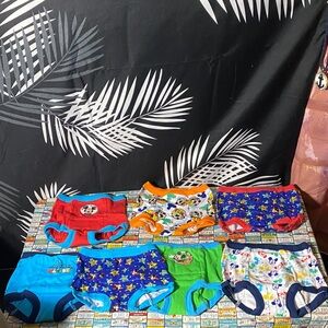 Disney Mickey Mouse Toddler Boys’ Briefs Underwear 7-Pack Size 4T